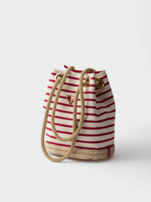 [프라다] 마리너 스몰 패브릭 버킷 백 1BE082