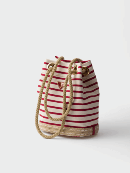 [프라다] 마리너 스몰 패브릭 버킷 백 1BE082