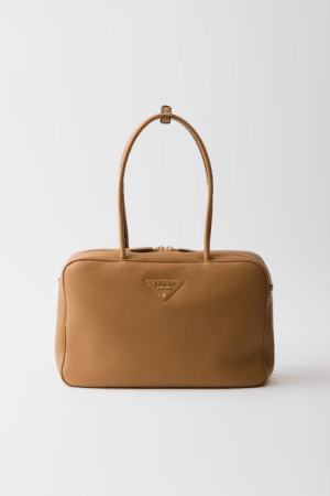 [프라다] 라지 레더 탑 핸들 백 1BB128