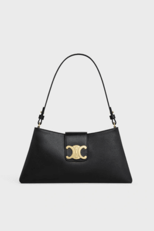 [셀린느] 트리옹프 가죽 파우치 숄더백 113673FEO