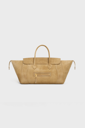 [셀린느] 미디엄 뉴 러기지 스웨이드 카프스킨 L100E2N22