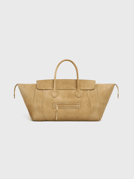 [셀린느] 미디엄 뉴 러기지 스웨이드 카프스킨 L100E2N22