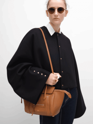 [셀린느] 스몰 뉴 러기지 - 서플 샤이니 램스킨 124213GW2