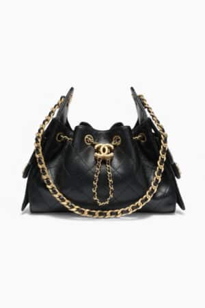 [샤넬] 25백 호보 미니 캐비어 AS5631