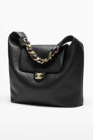 [샤넬] 맥시 호보백 카프스킨 AS5839