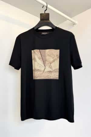 [로로피아나] 크루넥 티셔츠 (2 COLORS)