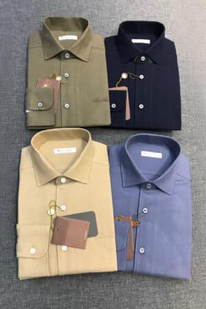 [로로피아나] 자수 로고 셔츠 (4 COLORS)