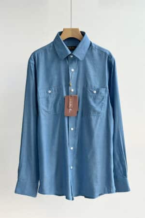 [로로피아나] 토마스 코튼 셔츠