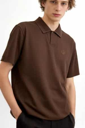 [로로피아나] 자수 로고 디테일의 폴로 셔츠 (3 COLORS)