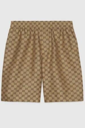 [구찌] GG 수프림 리넨 쇼츠 742781 Z8BIX 2580