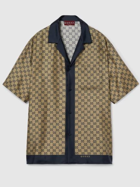 [구찌] 프린트 실크 셔츠 794907 ZASG3 4270