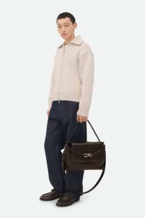 [보테가베네타] 안디아모 메신저 백 미디움/폰단트(최상급)