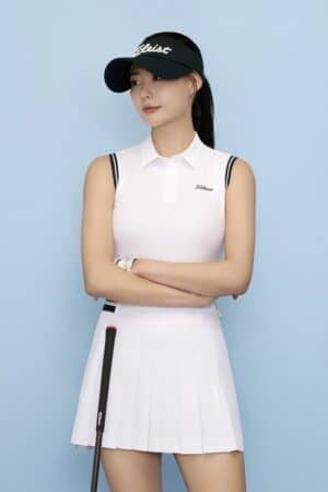 [타이틀리스트] 여성 컨트라스트 슬리브리스 (2 COLORS)