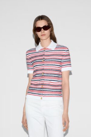 [구찌] 파인 울 폴로 탑 818611 XKENN 9704