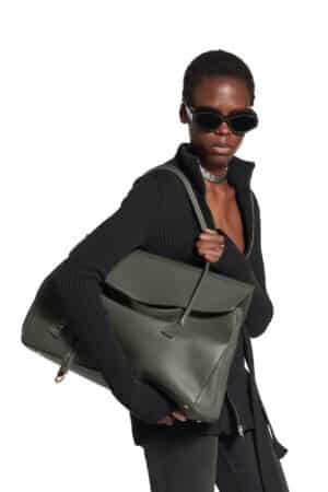 [발렌시아가] 캐리 캐리 올 백 카키