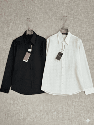 [구찌] 홀스빗 자카드 포인트 카라 셔츠 (2 COLORS)