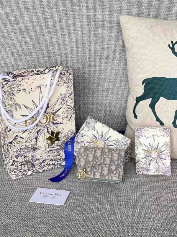 [디올]새들 쟈스민 5포켓 카드지갑 S5644CTZQ M928