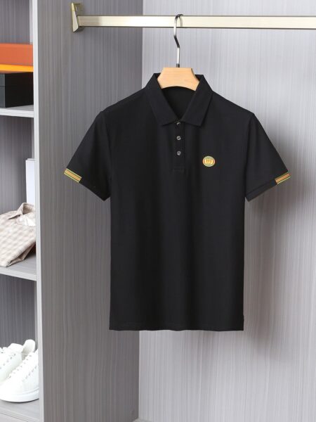 [구찌] 로고 모던 캐주얼 폴로 반팔 티셔츠 (2 COLORS)