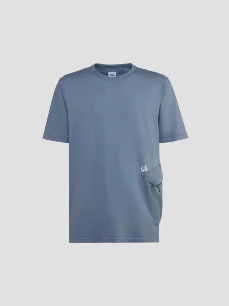 [CP COMPANY] 20/1 저지 믹스드 사이드 포켓 티셔츠 15CMTS351A00569(3 COLORS)