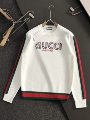 [구찌] 자수 남성 니트 스웨터