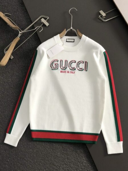 [구찌] 자수 남성 니트 스웨터