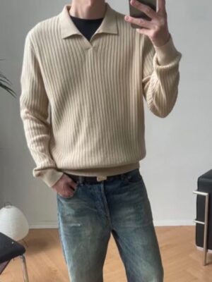 [로로피아나]  캐시미어 렉싱턴 폴로 니트 티셔츠 (2 COLORS)