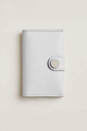 [에르메스] R.M.S 카드 홀더 Evercolor-Silver H084335C (5 COLORS)