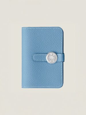 [에르메스] Dogon 카드 지갑 Togo - Silver (10 COLORS)