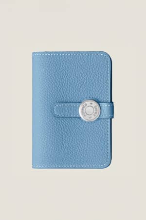 [에르메스] Dogon 카드 지갑 Togo - Silver (10 COLORS)