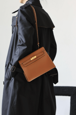 [에르메스] 켈리 Danse 22cm Evercolor/ Gold - Gold