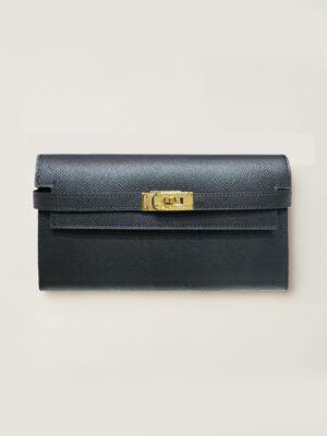 [에르메스] Kelly 장지갑 Epsom - Gold (4 COLORS)