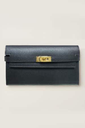 [에르메스] Kelly 장지갑 Epsom - Gold (4 COLORS)