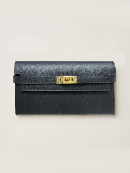 [에르메스] Kelly 장지갑 Epsom - Gold (4 COLORS)