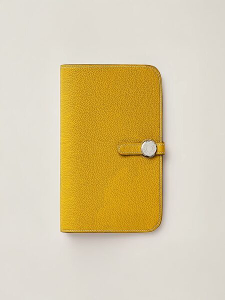 [에르메스] Dogon Duo 장지갑 Togo - Silver H043070C (13 COLORS)