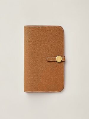 [에르메스] Dogon Duo 장지갑 Togo - Gold H043070C (2 COLORS)