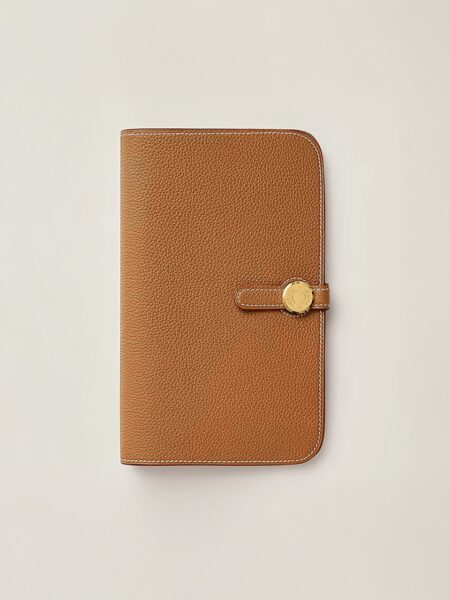 [에르메스] Dogon Duo 장지갑 Togo - Gold H043070C (2 COLORS)