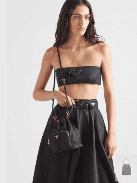 [제작 상품] 프라다 듀엣 리나일론 버킷백