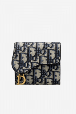 [디올] 새들 로터스 지갑 S5652CTZQ-M928