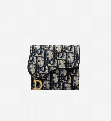 [디올] 새들 로터스 지갑 S5652CTZQ-M928