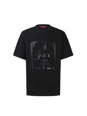 [구찌] 프린트 디테일의 소프트 코튼 저지 티셔츠 ‎837959 (2 COLORS)