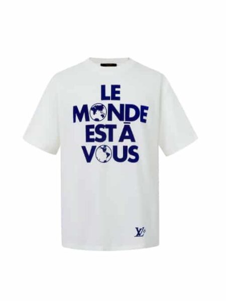 [루이비통] 그래픽 코튼 티셔츠 1AHCW6