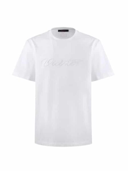 [루이비통] 엠벨리시드 시그니처 쇼트 슬리브드 티셔츠 1AJCSQ