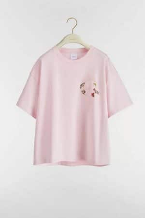 [디올] 디오라무르 오버사이즈 크롭 티셔츠 623T12A4269_X4840