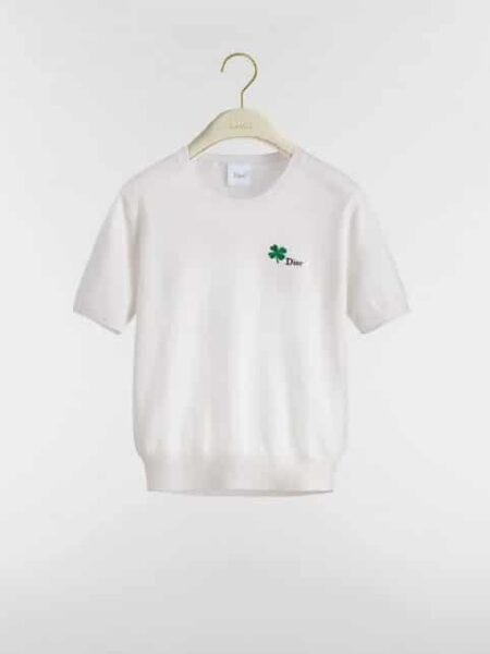 [디올] 반소매 피티드 스웨터 624S24A2103_X0100