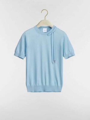 [디올] 반소매 피티드 스웨터  624S23A6014_X5020