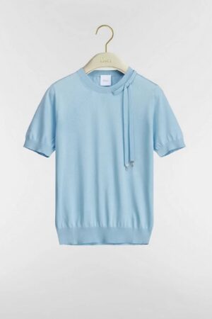 [디올] 반소매 피티드 스웨터  624S23A6014_X5020