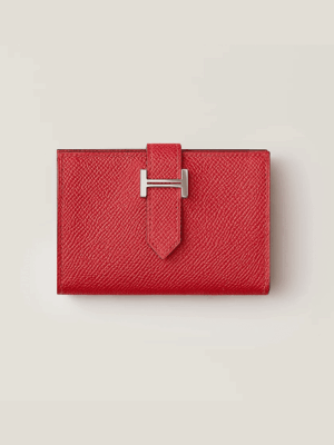 [에르메스] Bearn 카드 홀더 Epsom - Silver H039806C (6 COLORS)