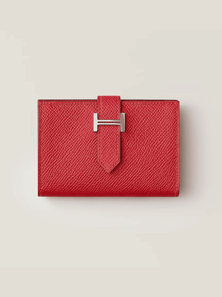 [에르메스] Bearn 카드 홀더 Epsom - Silver H039806C (6 COLORS)