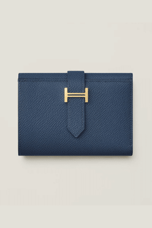 [에르메스] Bearn 트라이폴드 지갑 Epsom - Gold H082875C (6 COLORS)