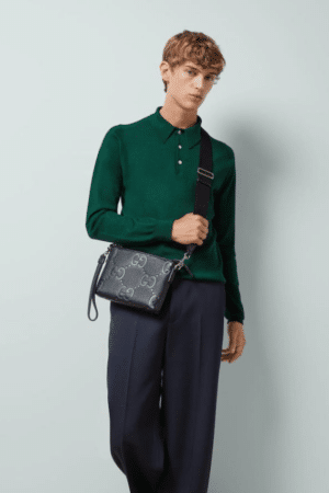 [구찌] 점보 GG 스몰 메신저 백 ‎761747